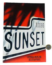 Theatre brochure sunset for sale  BLACKPOOL