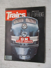 REVISTA TRENS JANEIRO 1979 GM E7 TRILHA DO AMANHÃ TUCKAHOE VIRGÍNIA OESTE comprar usado  Enviando para Brazil