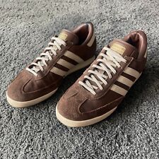 adidas originals brown leather for sale  LONDON