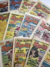 Spike comics bundle for sale  BRENTWOOD