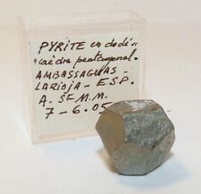 Minéraux collection pyrite d'occasion  Lagnieu