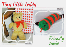 Knitting patterns toy for sale  Shipping to Ireland