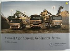 Brochure camion mercedes d'occasion  France
