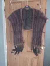 1940s fur stole for sale  PONTYPOOL