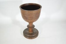 Turned wooden chalice for sale  Shipping to Ireland