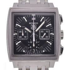 Relógio masculino automático TAG HEUER Monaco CW2111.BA0780 data cronógrafo C#130360 comprar usado  Enviando para Brazil