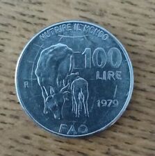 100 lire 1979 fao usato  Bacchereto