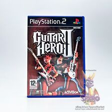 Guitar Hero II 2  Complete  Sony PlayStation 2 PS2  ITALIAN Black PAL for sale  Shipping to South Africa