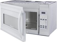 IMPECA 1,6 Cu. Horno microondas pies sobre el rango, ventilador de escape, luz, blanco segunda mano  Embacar hacia Argentina