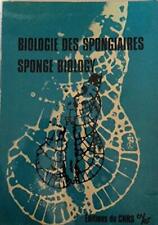 Biologie des spongiaires for sale  ROSSENDALE