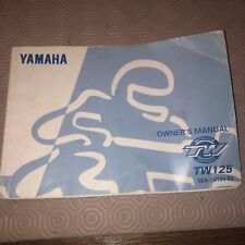 Yamaha tw125 owners for sale  HAILSHAM