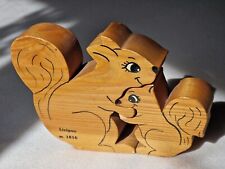 Holzpuzzle eichhörnchen mama gebraucht kaufen  Stötteritz