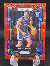 2023-24 Panini Prizm GG Jackson II Rookie 🔥Red Cracked Ice🔥 RC Grizzlies, usado comprar usado  Enviando para Brazil