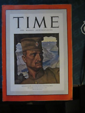 Revista Time mayo de 1942 Draza Mihailovich Yugoslavia Invencible segunda mano  Embacar hacia Argentina