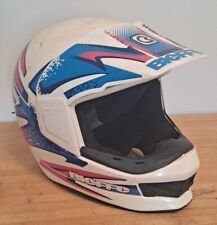 Antigo Capacete Esportivo Anos 80 90 Bieffe 3 Motocross Itália Médio 58 Rosa Azul comprar usado  Enviando para Brazil