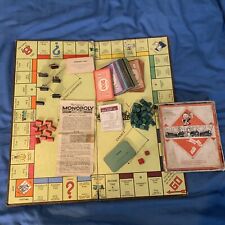 Vintage monopoly game for sale  ST. IVES