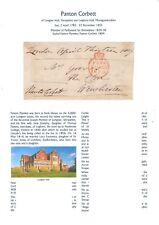 GB Free Front 1828 assinado Panton Corbett, MP Shrewsbury comprar usado  Enviando para Brazil