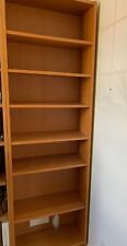 ikea bookcase beech for sale  DORKING