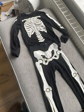 Skeleton halloween pyjamas for sale  LEEDS