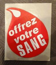 Vintage autocollant sticker d'occasion  Dijon