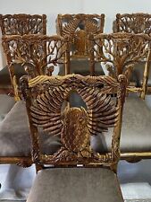 beautiful chairs carved for sale  Concord