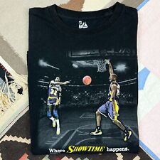 Camisa masculina anos 2000 NBA Majestic Kobe Bryant Magic Johnson Showtime Lakers GG comprar usado  Enviando para Brazil