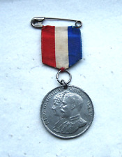 Medalha comemorativa do Jubileu de Prata King George V e Queen Mary 6 de maio de 1935, usado comprar usado  Enviando para Brazil