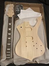 DIY Iceman Guitar Kit with Basswood Body and Maple Neck - Rosewood Fretboard for sale  Shipping to South Africa