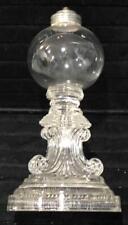 clear glass oil lamp for sale  Clinton