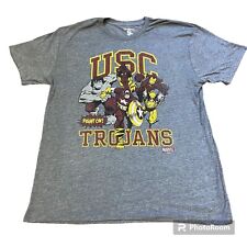 Mens USC Trojans Marvel Avengers T-Shirt Size XL Gray for sale  Shipping to South Africa