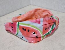 Headband Watermelon Hairband Alice Band Hair Adult Cotton Top Knot Fruit Fashion, used for sale  Shipping to South Africa