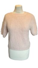 fluffy short sleeve jumper for sale  CHELTENHAM