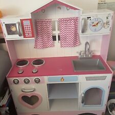 kids wooden play kitchen for sale  GODALMING