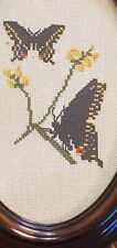 Framed embroidered butterfly for sale  Lilburn