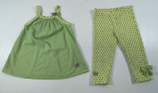 Used, Naartjie Girl’s Green Cotton Tank Top Leggings 2Pc Set Lot Size Size 6 for sale  Shipping to South Africa