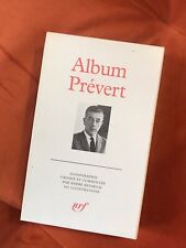 Album prévert pléiade d'occasion  France