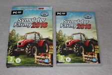 Używany, Symulator Farmy 2016 PC DVD BOX na sprzedaż  PL