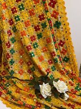 Phulkari dupatta embroidery for sale  WALSALL