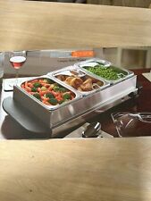 stainless steel serving tray for sale  BRACKNELL