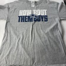 NFL Dallas Cowboys Auténtica Grande Gris Manga Larga Camiseta Fútbol Aikman DAK segunda mano  Embacar hacia Argentina