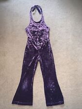 Girls purple velour for sale  CHERTSEY