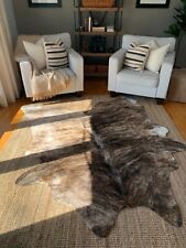 medium brindle cow hide rug for sale  Champlain