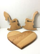 Vintage wood cutouts for sale  Rhodes