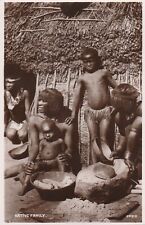 Used, a african old antique picture postcard south africa native family for sale  Shipping to South Africa