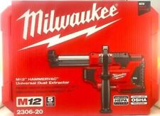 Milwaukee M12 hammervac 2306-20 Extrator De Pó Universal (somente Estojo Ferramenta &), usado comprar usado  Enviando para Brazil