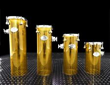 Canhão De Acrílico Ilusão Do Caos Toms Drums Bateria Set-Octobans-âmbar 4 Pack comprar usado  Enviando para Brazil