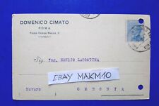 Cartolina testatina roma usato  Italia