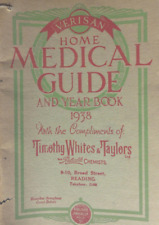 Used, Home Medical Guide and Year Book 1938 Verisan Timothy Whites and Taylor Chemist for sale  Shipping to South Africa
