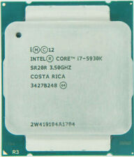 Processador Intel Core i7-5930k CPU 3.5GHZ 6 núcleos 12 threads LGA2011-3 comprar usado  Enviando para Brazil