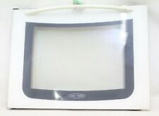 Belling 643SS Oven Cooker Door Full Unit Seal Hinge Glass Handle Bottom in White, used for sale  PLYMOUTH